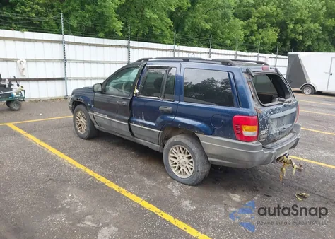 2002 Jeep Grand Cherokee Laredo from USA, damaged, VIN 1J4GW48S32C118579
